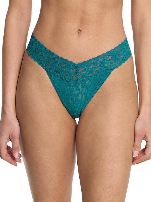 Original Rise Signature Lace Thong In Northem Lights- Hanky Panky