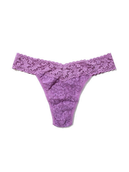 Original Rise Signature Lace Thong In Venus - Hanky Panky