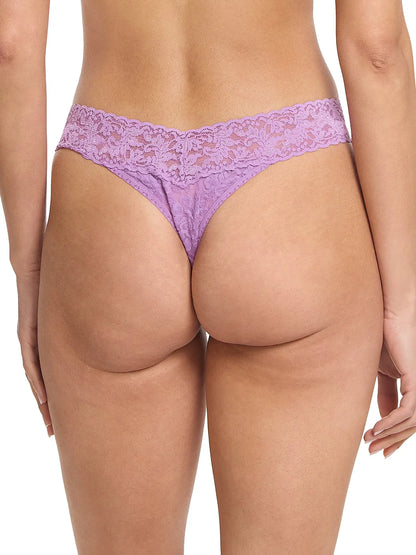 Original Rise Signature Lace Thong In Venus - Hanky Panky