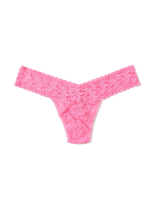Low Rise Signature Lace Thong In Amused - Hanky Panky