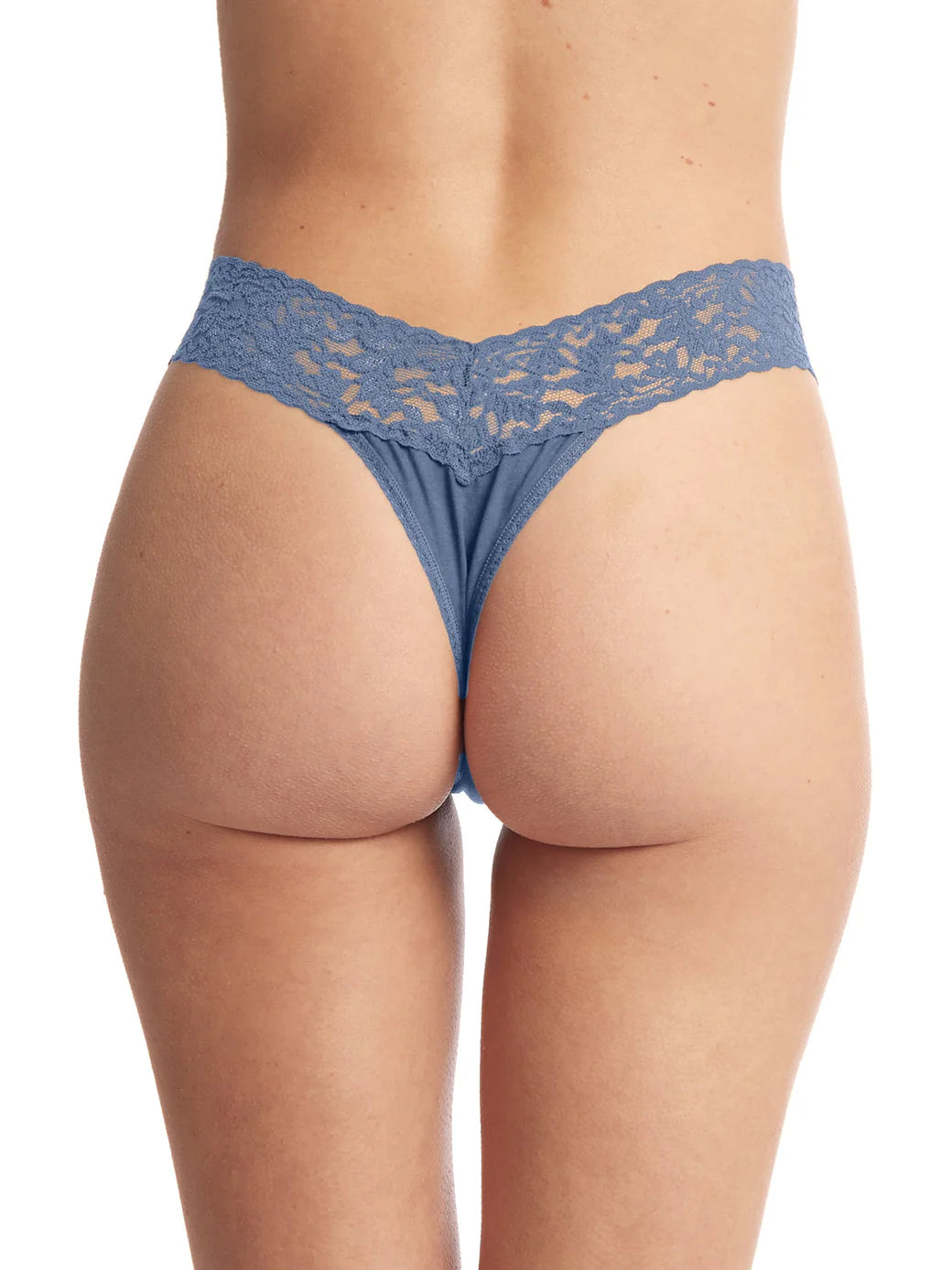 Supima Cotton Low Rise In Washed Indigo - Hanky Panky