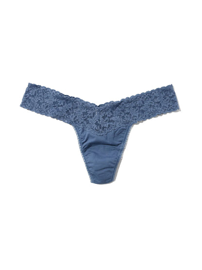 Supima Cotton Low Rise In Washed Indigo - Hanky Panky