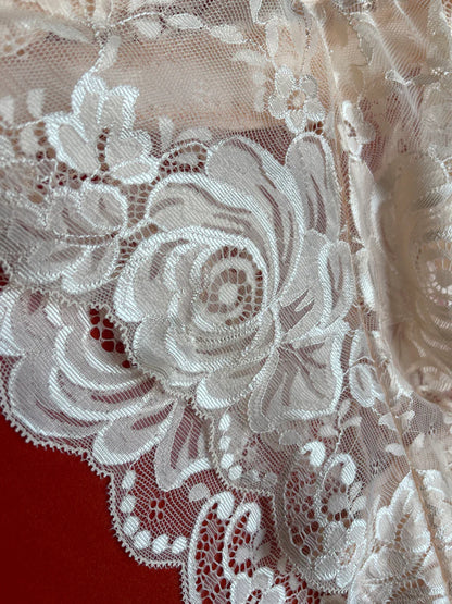 The Lace Babydoll In Whisper Peach - Kilo Brava