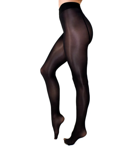 Semi-Sheer Shiny Tights - Kix'ies