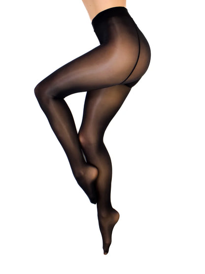 Semi-Sheer Shiny Tights - Kix'ies