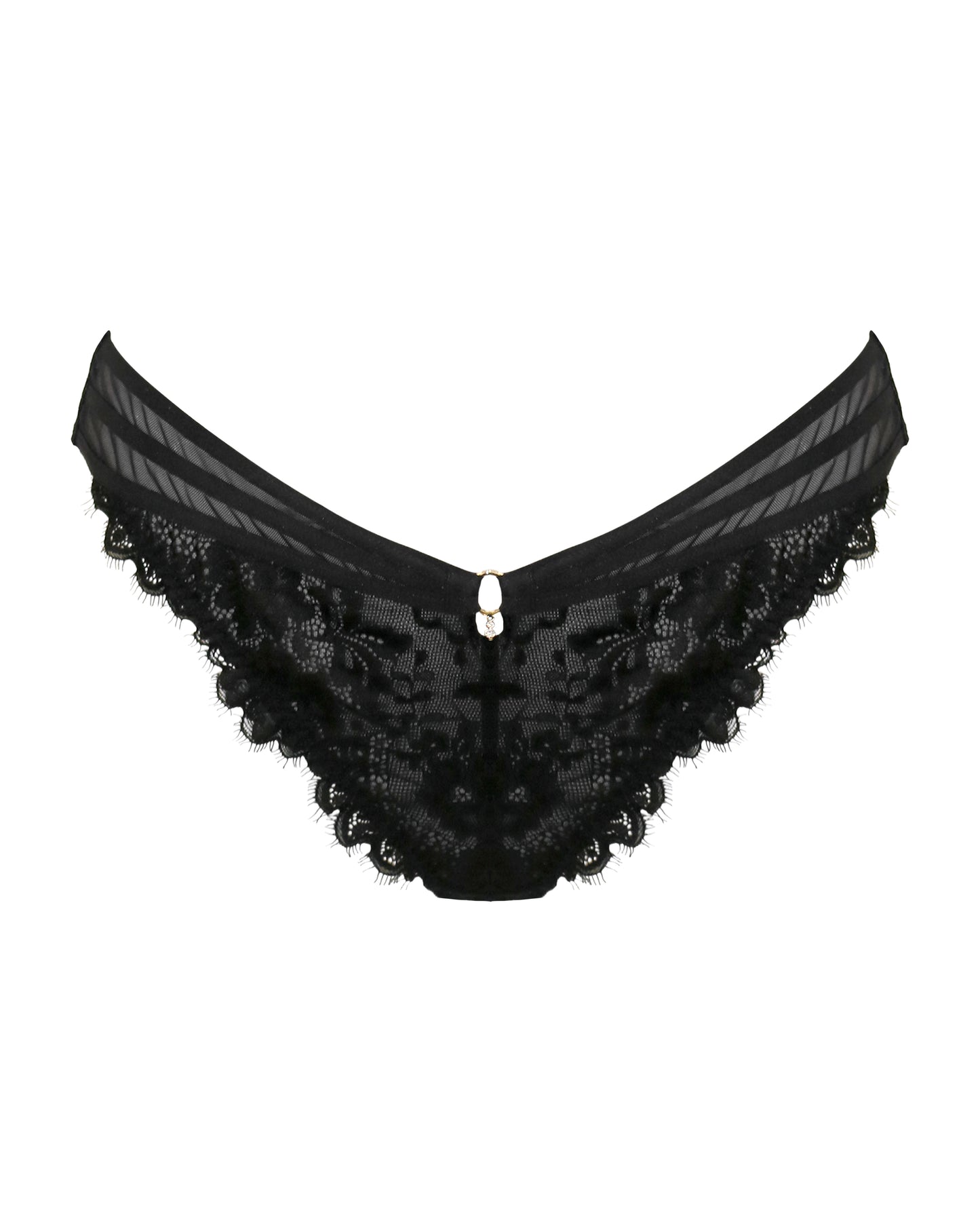 India Wild At Heart Brazilan Brief In Black - Pour Moi