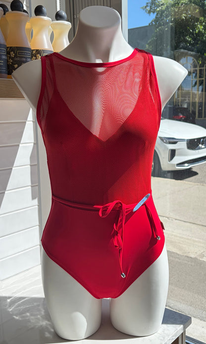 Charlie Swimsuit in Red Chili - SHAN