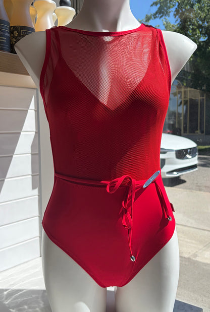 Charlie Swimsuit in Red Chili - SHAN