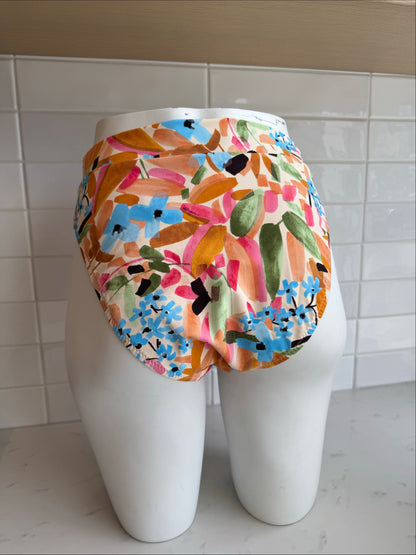 Classique High Waist Bikini Bottom In Dahlia - SHAN