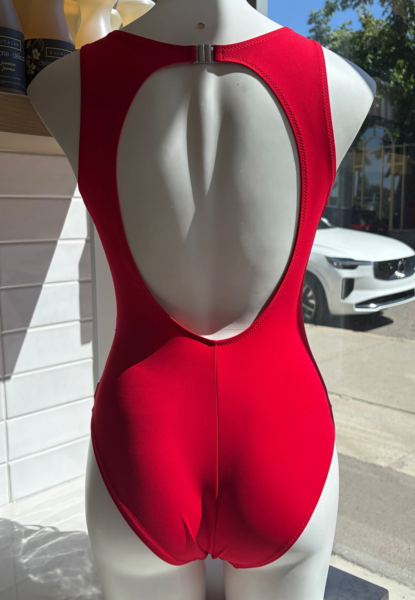Charlie Swimsuit in Red Chili - SHAN