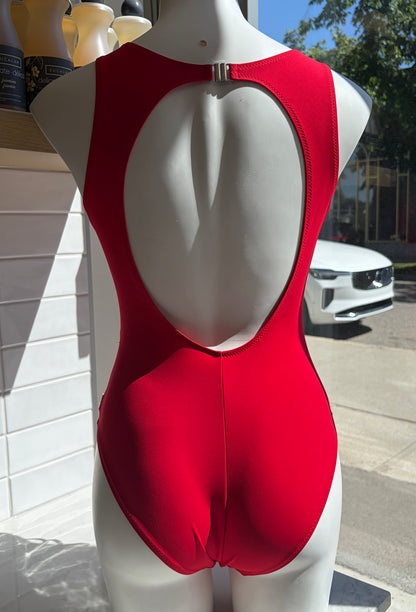 Charlie Swimsuit in Red Chili - SHAN