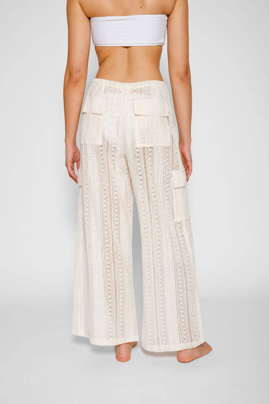 Amalfi Cargo Pants In Sand - Koy Resort