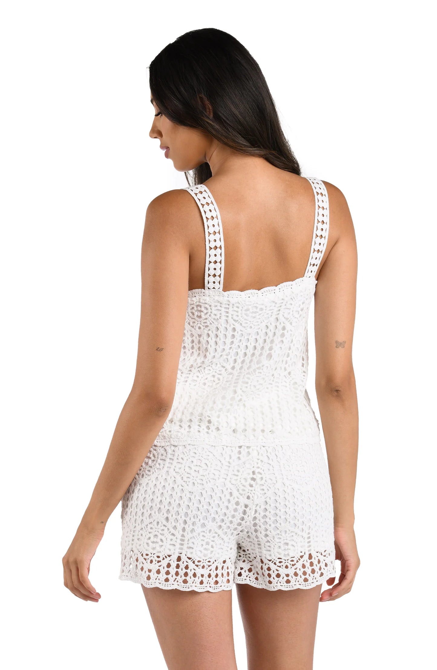 Waverly Covers OTS Tank Top In Ivory - La Blanca