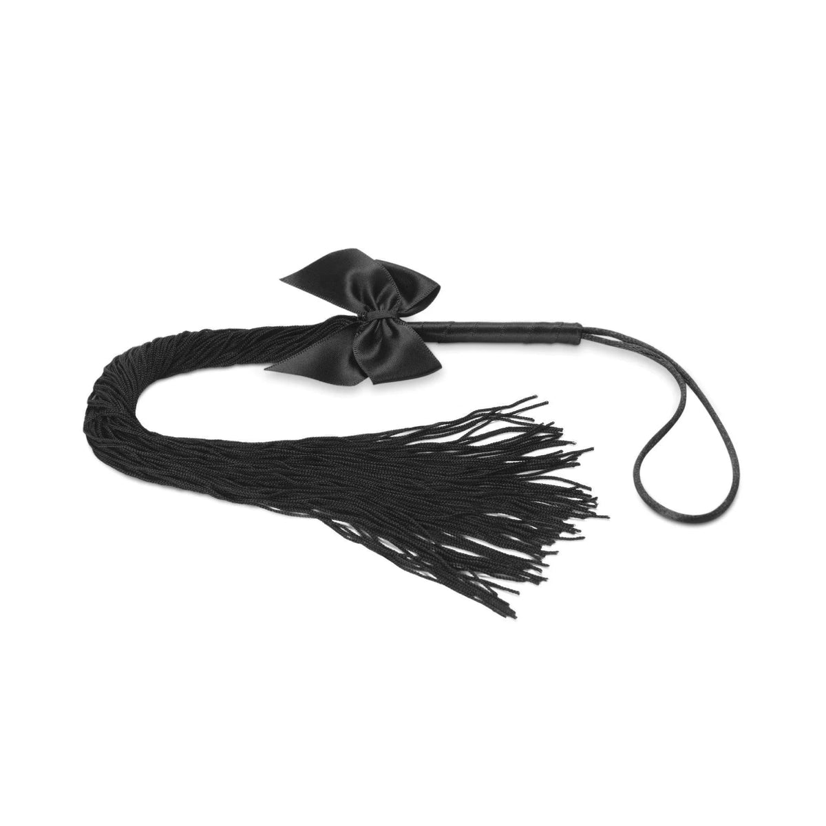 Lilly Fringe Whip In Black - Bijoux Indiscrets