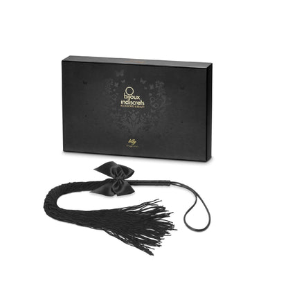 Lilly Fringe Whip In Black - Bijoux Indiscrets