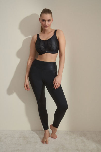 The Game Wired Sports Bra In Black - Prima Donna