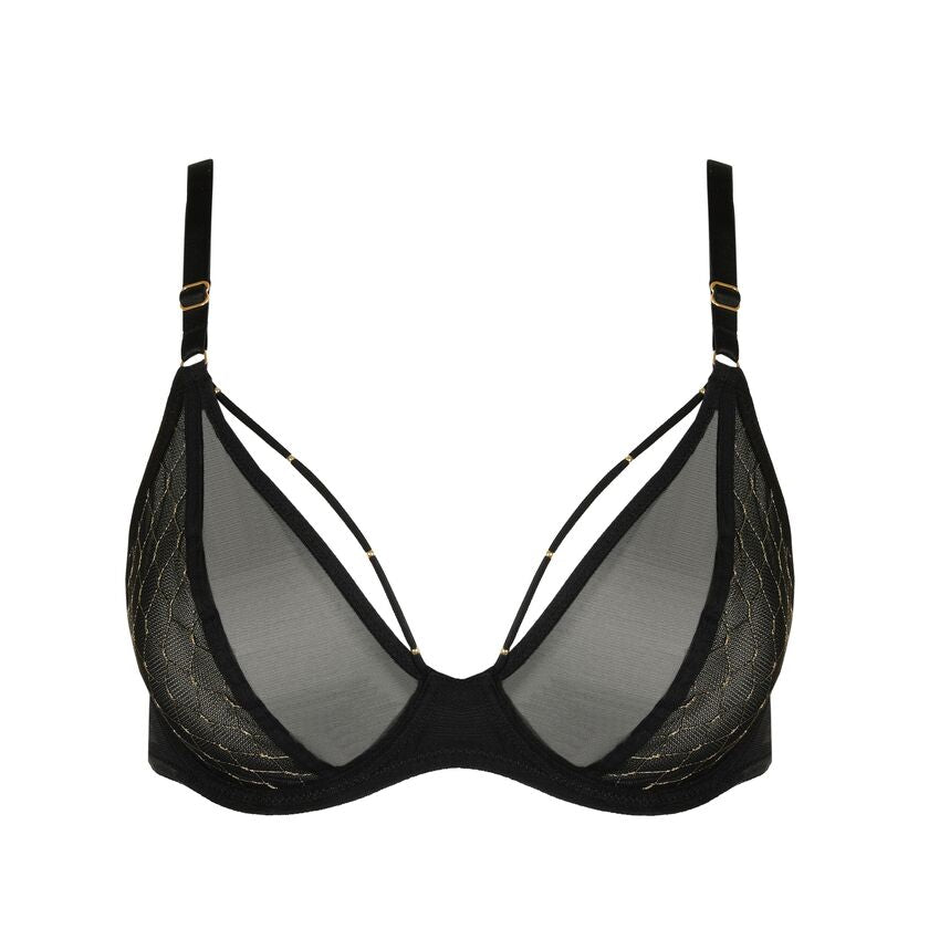 Colima Plunge Bra In Black - Marie Jo