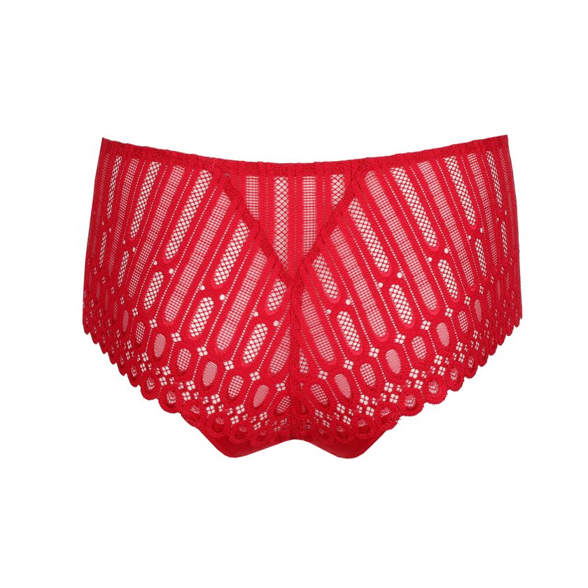 Los Ayala Hotpants In Sangria - Prima Donna Twist