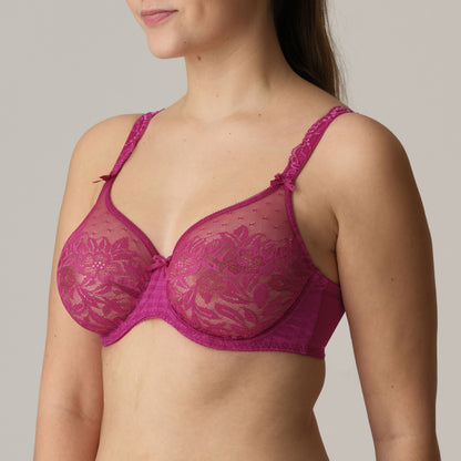 Madison Non Padded Full Cup Seamless Bra In Fuchsia Fiesta - Prima Donna