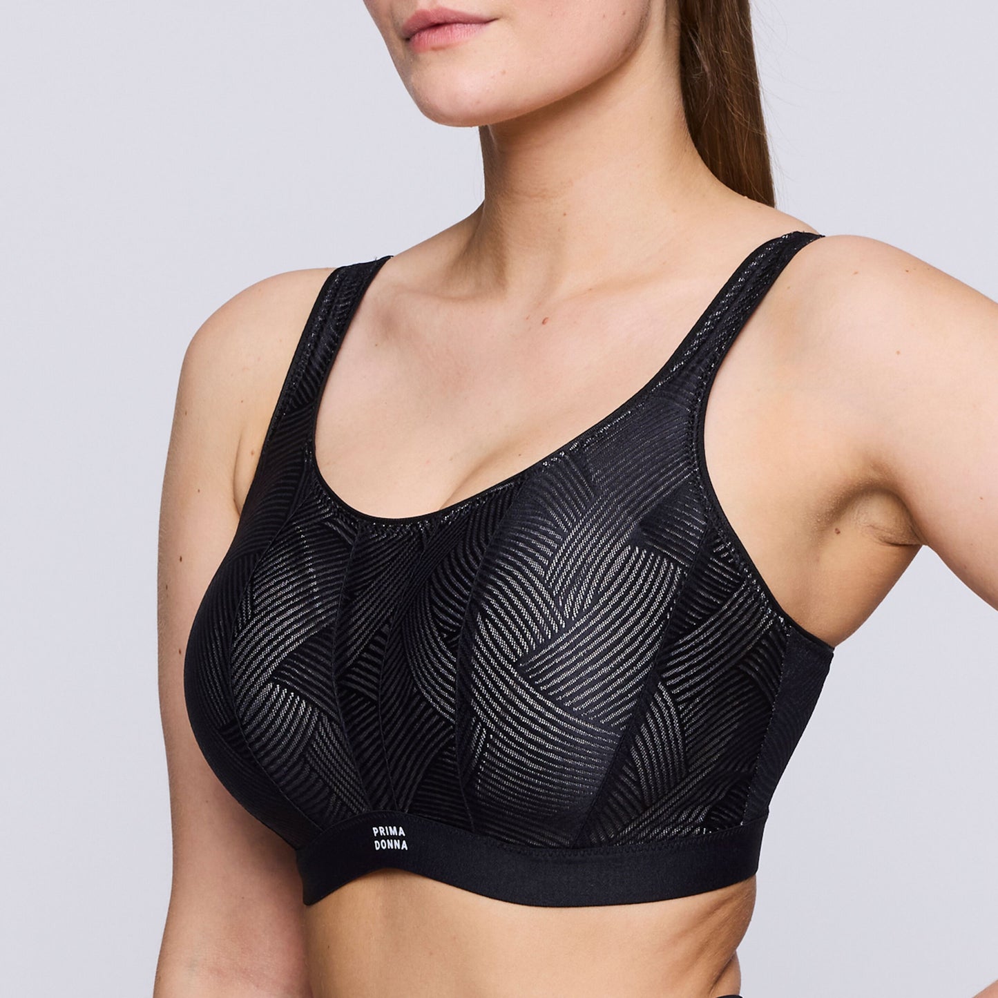 The Game Wired Sports Bra In Black - Prima Donna