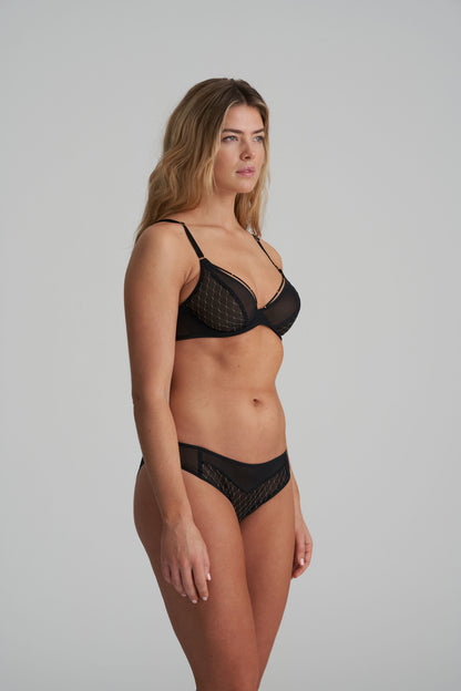 Colima Plunge Bra In Black - Marie Jo