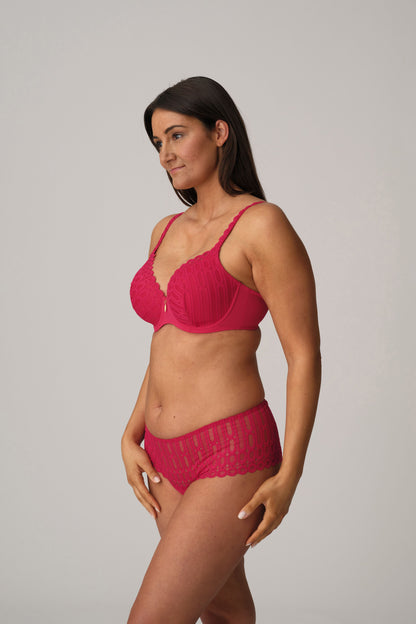 Los Ayala Padded Heartshape Bra In Sangria - Prima Donna Twist