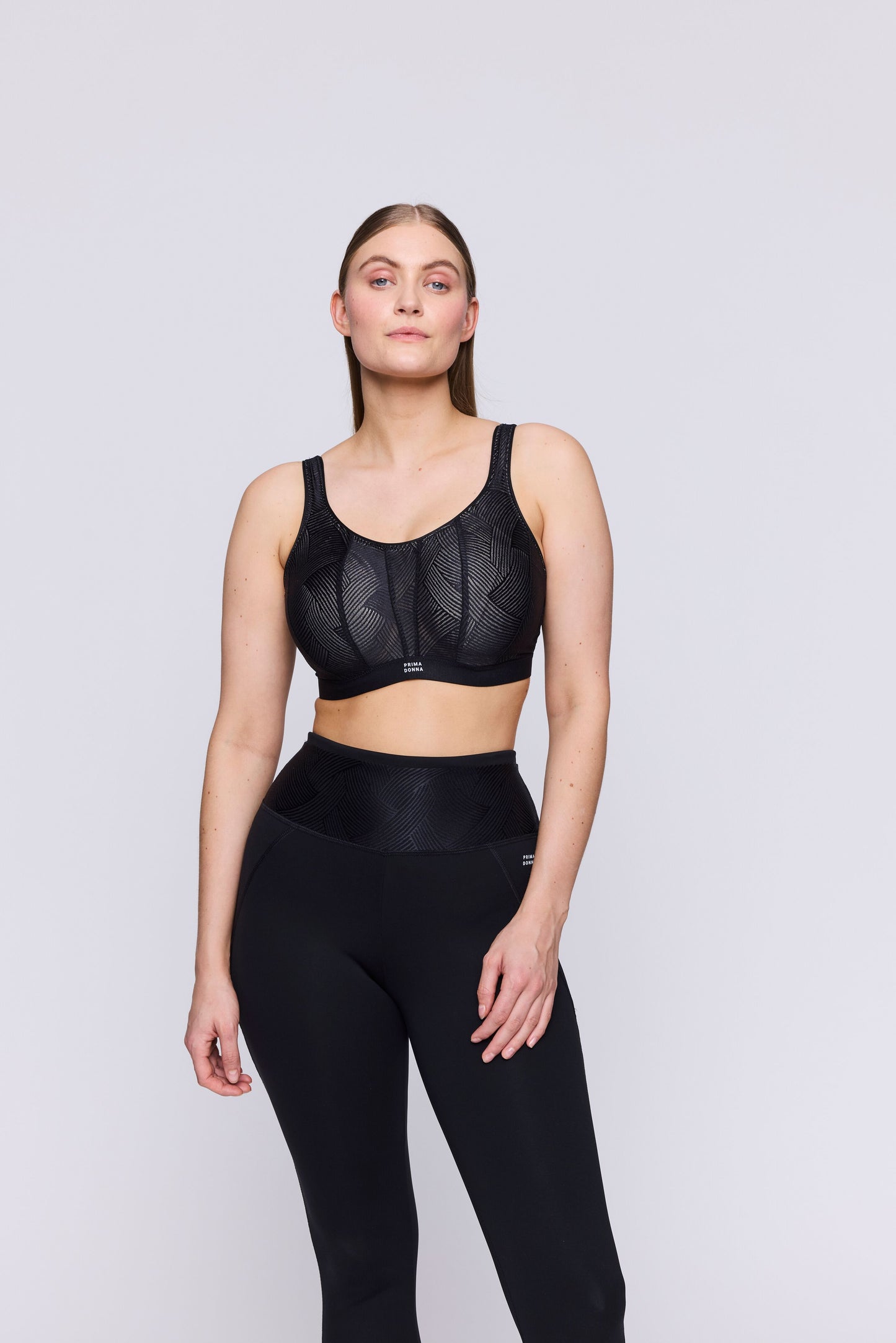 The Game Wired Sports Bra In Black - Prima Donna