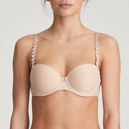 Tom Padded Balcony Bra In Caffe Latte  - Marie Jo