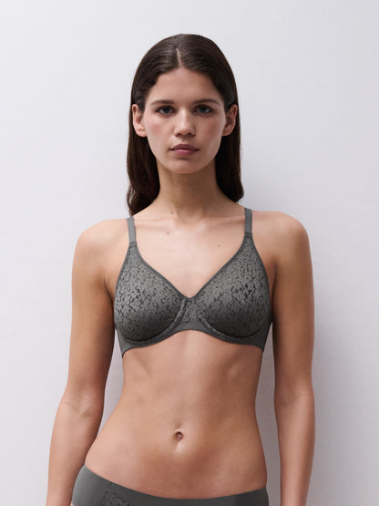 Norah Comfort Flex Fit Full Cup Bra In Vert Argile - Chantelle