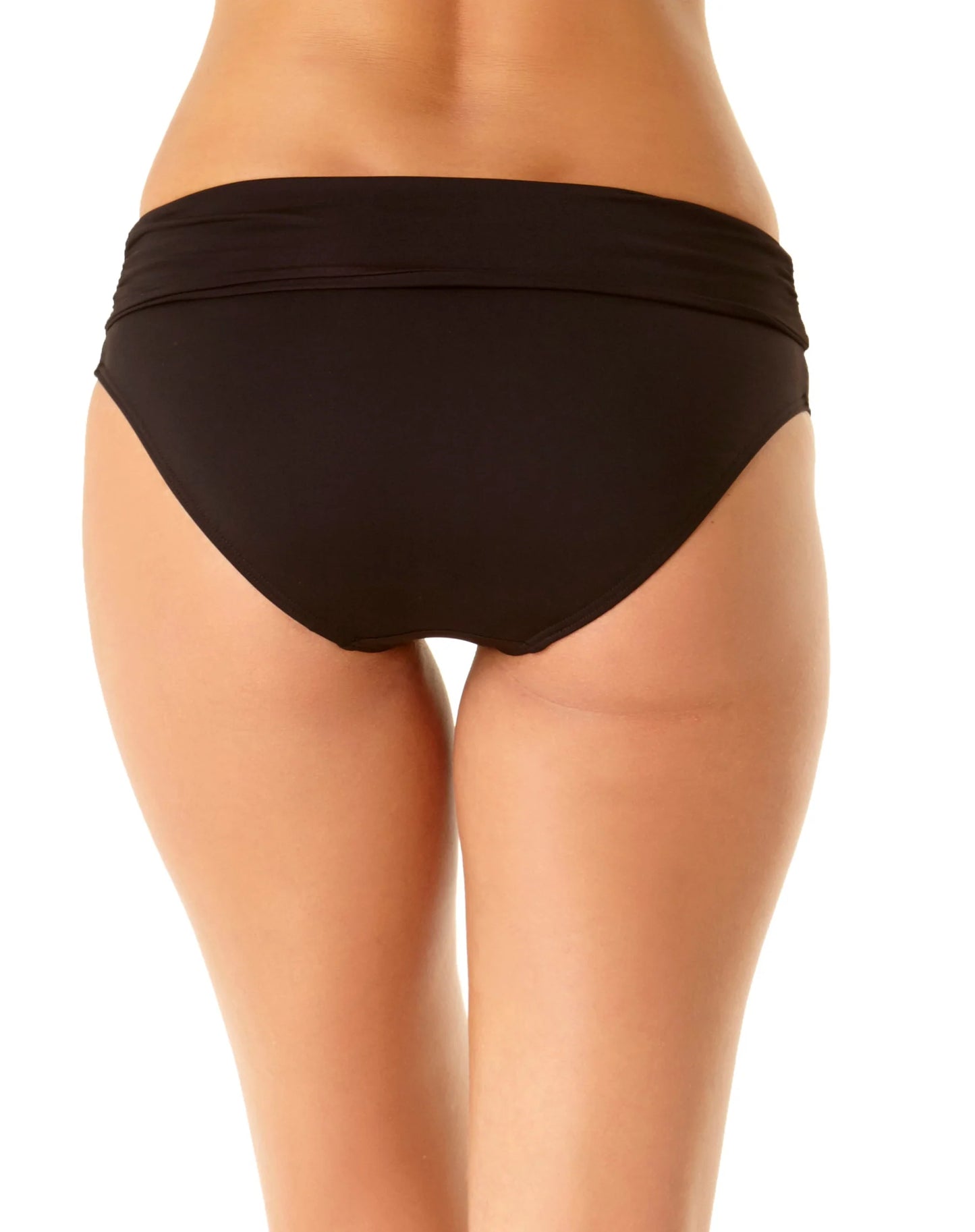 Convertible Shirred Bikini Bottom - Anne Cole