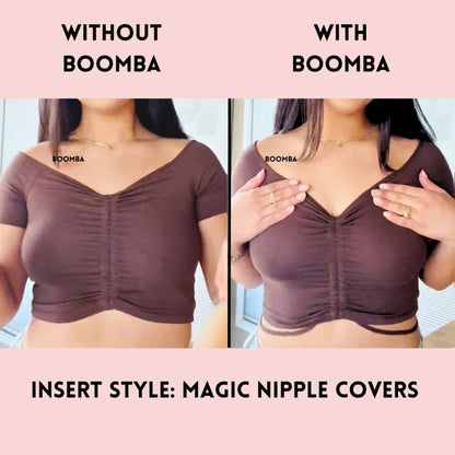 Magic Nipple Covers In Sand - Boomba