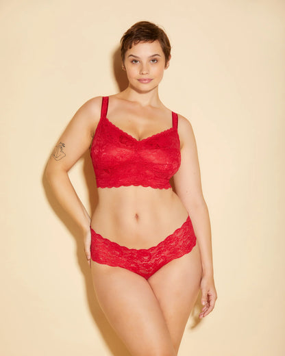 Never Say Never Comfie Thong In Mystic Red - Cosabella