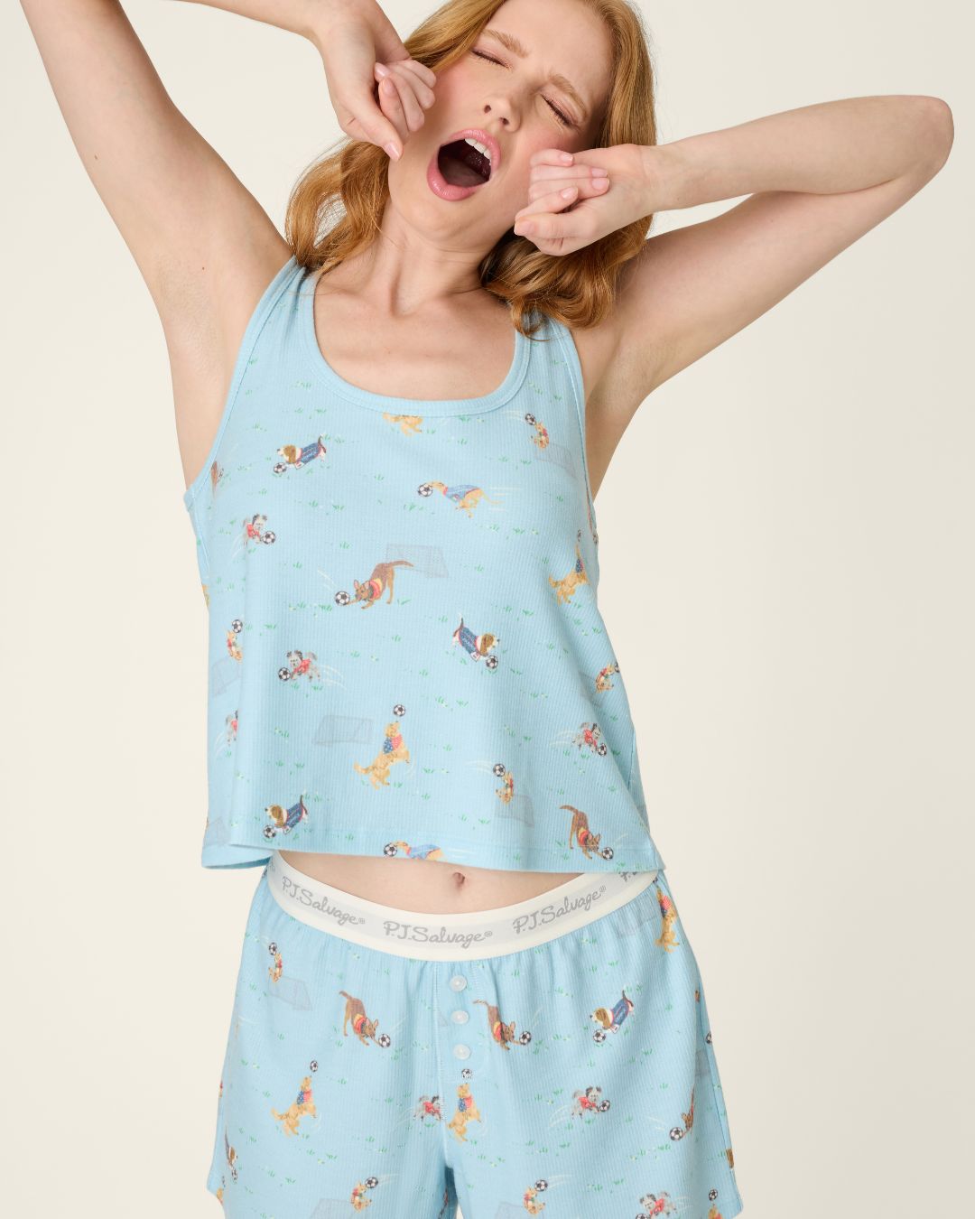 Boyfriend Boxer Short Gift Sets In Cloud Blue - PJ Salvage