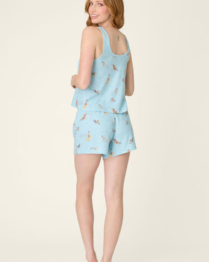 Boyfriend Boxer Short Gift Sets In Cloud Blue - PJ Salvage