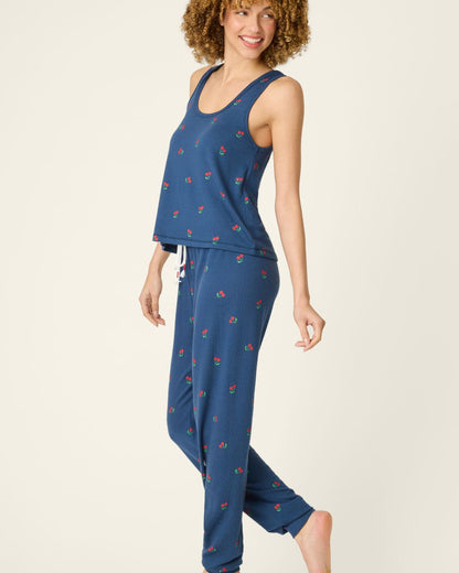 Star Spangled Summer PJ Sets in True Navy - PJ Salvage