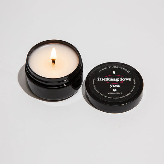 I F*cking Love You Mini Massage Candle - Kama Sutra