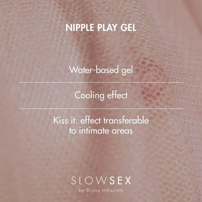 Nipple Play Gel - Slow Sex - Bijoux Indiscrets