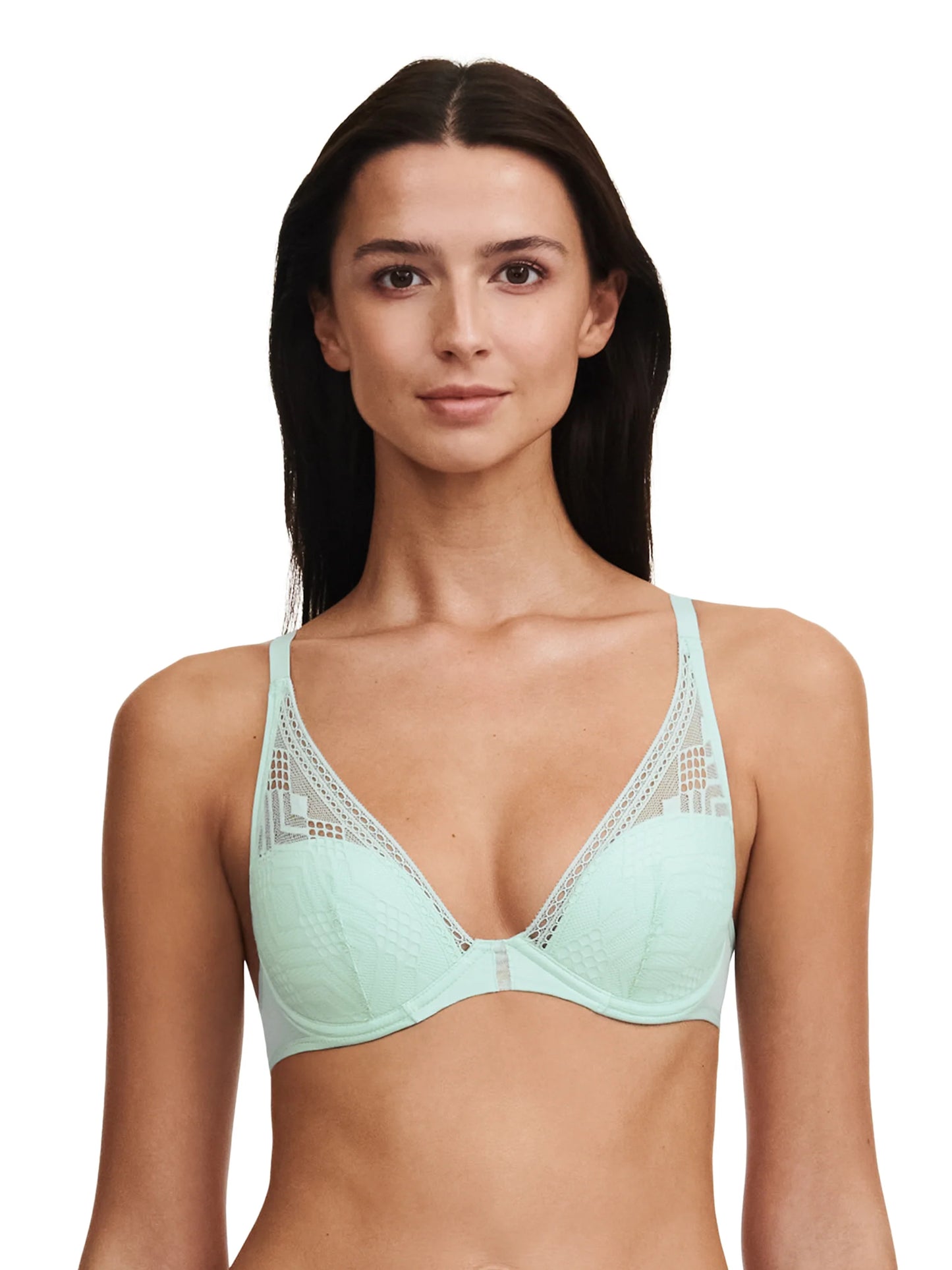 Ondine Plunge T-Shirt Bra In Nile Green - Passionata