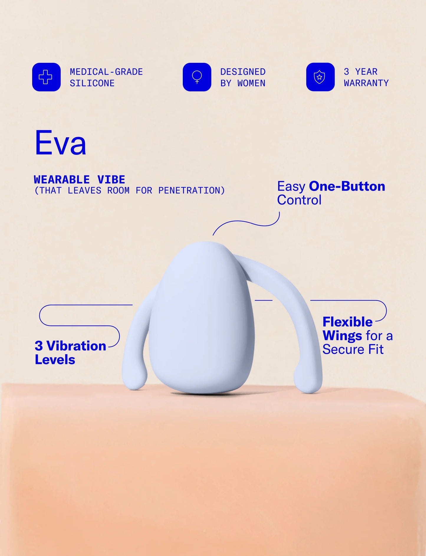 Dame Eva Wearable Vibe  - Dame
