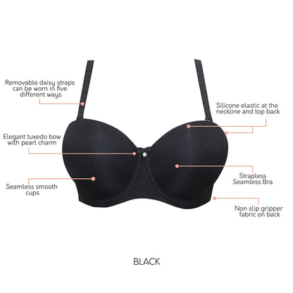 Elise Strapless Bra - Parfait