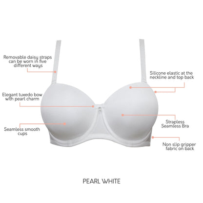 Elise Strapless Bra - Parfait