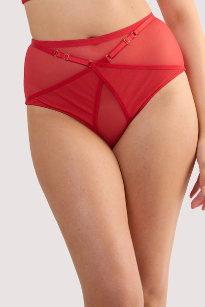 Eddie Crossover High Waist Brief - Playful Promises