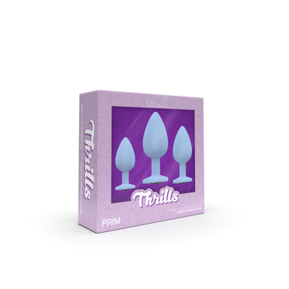 Nobü Thrills – Prim – 3PC Silicone Plug Set - Nobü