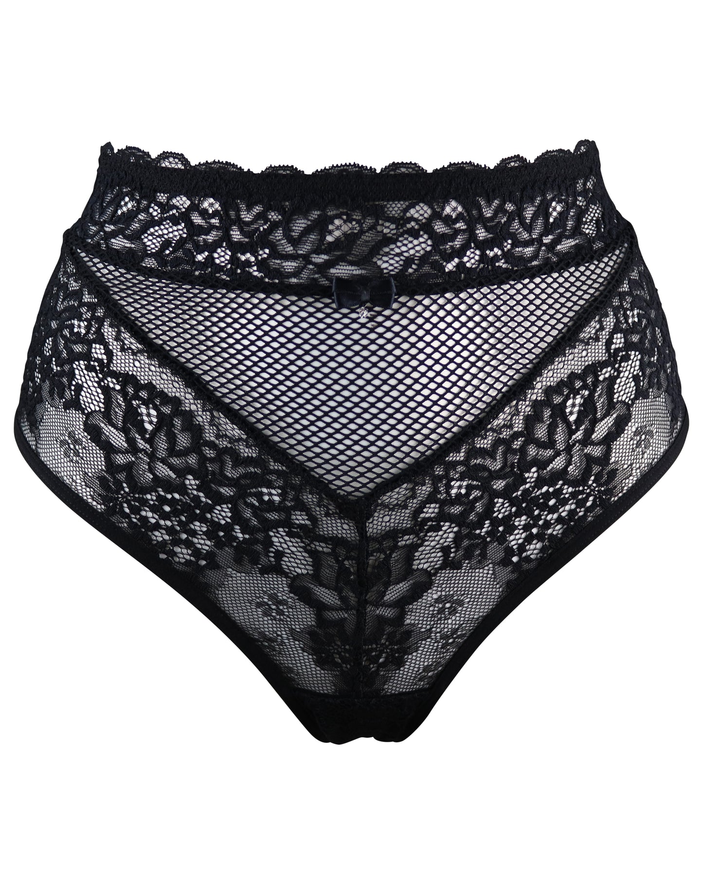 Suspense Laced Up Back Deep Brief In Black- Pour Moi