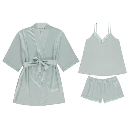 Sonia Travel Set In Celadon - Flora Nikrooz