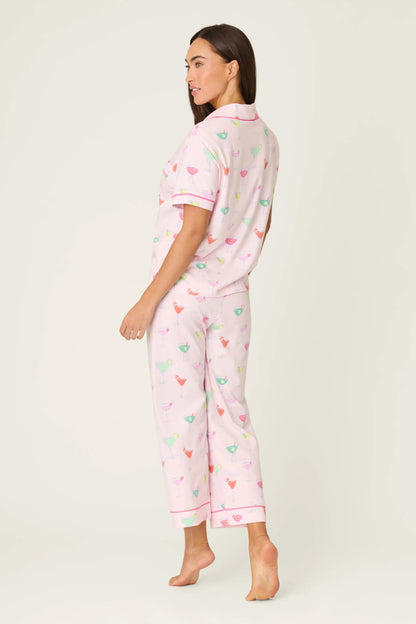 Whimsy PJ Set in Light Pink - PJ Salvage