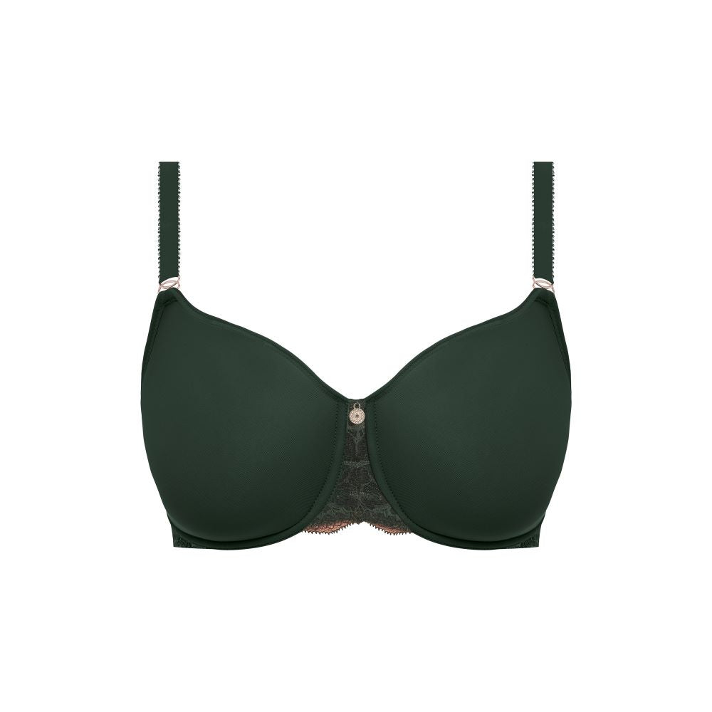 Reflect Underwired Moulded Spacer Bra In Deep Emerald - Fantasie – BraTopia
