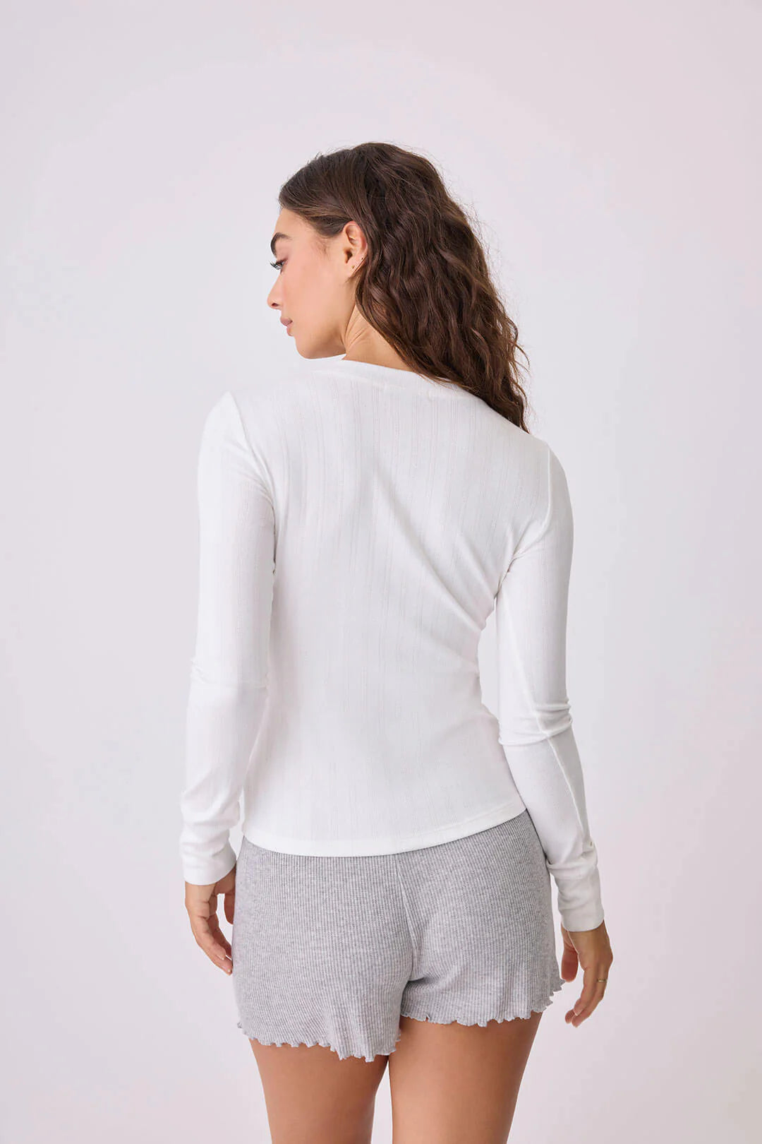 Back To Basics Top In Ivory - PJ Salvage