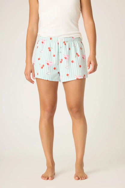 Flannels Short In Light Mint - PJ Salvage