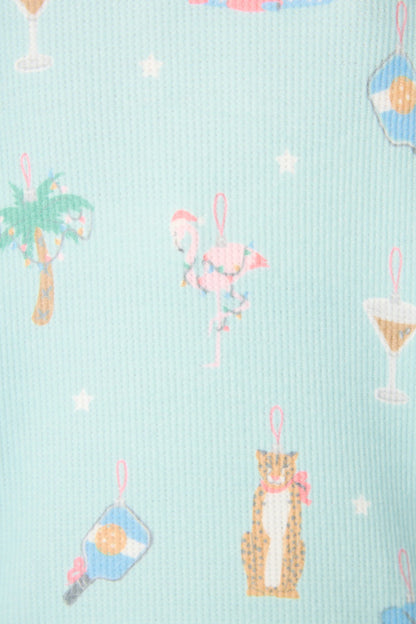 Boyfriend Boxer Short Gift Sets In Light Mint - PJ Salvage